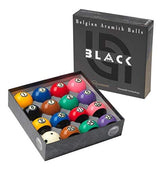 Aramith Tournament Black Billiard Pool Table Ball Set